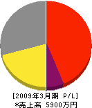 長野創和工業 損益計算書 2009年3月期