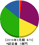丸岡産業 貸借対照表 2010年3月期