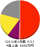 宮田水道サービスセンター 損益計算書 2012年3月期
