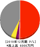 伊藤（元）建設 損益計算書 2010年12月期