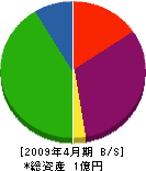 飯塚解体工業 貸借対照表 2009年4月期