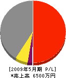 佐竹法面工業 損益計算書 2009年5月期