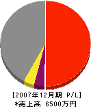 藤田組 損益計算書 2007年12月期