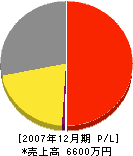 長谷川興業 損益計算書 2007年12月期