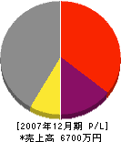 乙川建設 損益計算書 2007年12月期