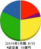 阪本商会 貸借対照表 2010年3月期