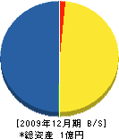 吉川建設 貸借対照表 2009年12月期