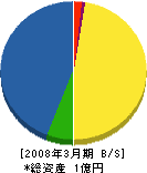 藤丸電気工業 貸借対照表 2008年3月期