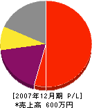 稲田造園 損益計算書 2007年12月期
