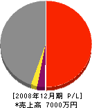 四方津石井工務店 損益計算書 2008年12月期