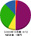 鈴木植物園 貸借対照表 2009年10月期