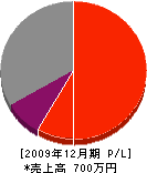 山菅建築 損益計算書 2009年12月期