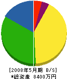 小澤工業 貸借対照表 2008年5月期