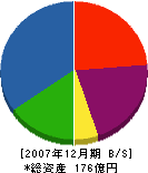 宮川建設 貸借対照表 2007年12月期