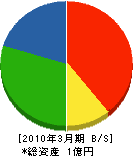十和田板金工業所 貸借対照表 2010年3月期
