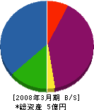 永井興業 貸借対照表 2008年3月期
