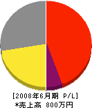 九州工業 損益計算書 2008年6月期