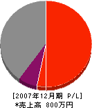 三井ホーム２１ 損益計算書 2007年12月期