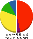 山田組土建 貸借対照表 2008年6月期