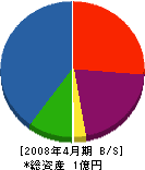 丸朋建設 貸借対照表 2008年4月期