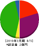 神奈川県東部建設（同） 貸借対照表 2010年3月期