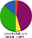 ジャパンクリーン 貸借対照表 2008年4月期