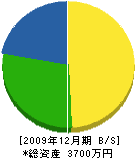 田村伏見園 貸借対照表 2009年12月期
