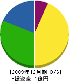 戸田造園 貸借対照表 2009年12月期