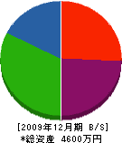 日東工業 貸借対照表 2009年12月期