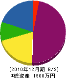 伊藤建築 貸借対照表 2010年12月期