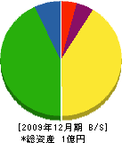 辻設備工業 貸借対照表 2009年12月期