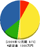 遠藤工務店 貸借対照表 2009年12月期