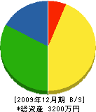 ヨシモト工務店 貸借対照表 2009年12月期