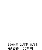 森田電気商会 貸借対照表 2009年12月期