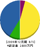 谷村梅寿園 貸借対照表 2009年12月期