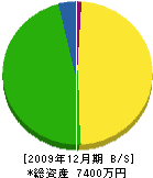 阪神空調サービス 貸借対照表 2009年12月期