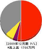 シロヤマ電工 損益計算書 2009年12月期