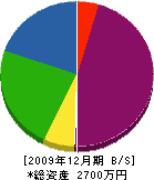 下野住設 貸借対照表 2009年12月期