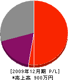 山田内装 損益計算書 2009年12月期