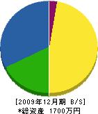竜弘園 貸借対照表 2009年12月期