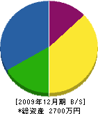 斉藤農園 貸借対照表 2009年12月期