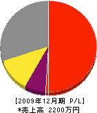 今井造園 損益計算書 2009年12月期
