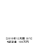 塩田工務店 貸借対照表 2010年12月期