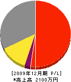 松谷鉄工 損益計算書 2009年12月期