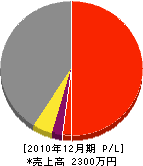 駒澤電気工事 損益計算書 2010年12月期