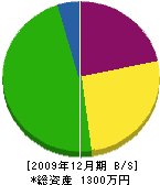 丸豊ヤマザキ建設 貸借対照表 2009年12月期