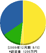 室田建工 貸借対照表 2009年12月期