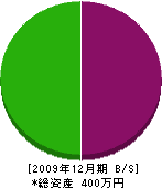 春田工業 貸借対照表 2009年12月期