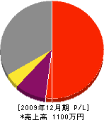 松山建商 損益計算書 2009年12月期