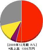 伊藤造園 損益計算書 2009年12月期